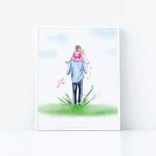 Semi-Custom He Will Always Love Me Art Print
