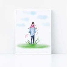Semi-Custom He Will Always Love Me Art Print