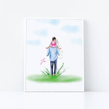 Semi-Custom He Will Always Love Me Art Print
