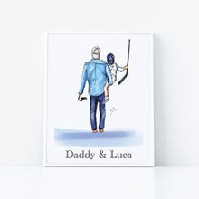 Semi-Custom My Hockey Buddy - Son Art Print