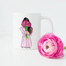 The Spring Bouquet (Brunette) Mug