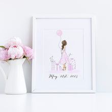 Customizable Preggie and Presents Art Print