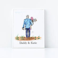 Semi-Custom My Soccer Girl - Daughter Art Print