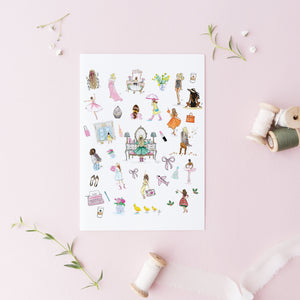 Fashion Sticker Sheets (Pack of 3)