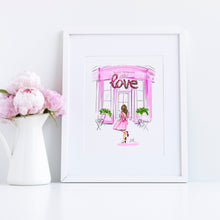 8x10 The Love Shop Art Print