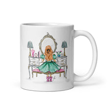 Emerald Elegance Vanity Red Mug
