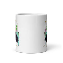 Turquoise Vanity Brunette Mug