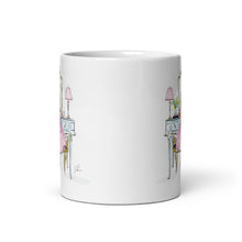 Light Blue Vanity Blonde Mug
