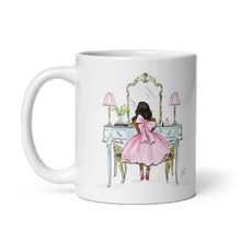 Light Blue Vanity Dark Mug
