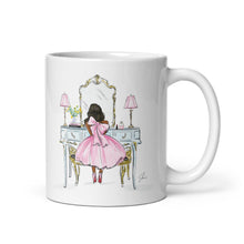 Light Blue Vanity Dark Mug