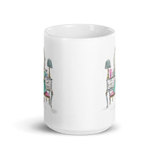 Emerald Elegance Vanity Blonde Mug