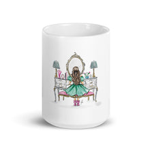 Emerald Elegance Vanity Brunette Mug