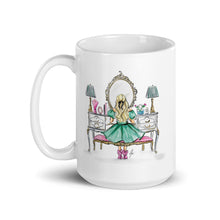 Emerald Elegance Vanity Blonde Mug