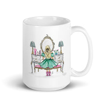 Emerald Elegance Vanity Blonde Mug