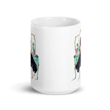 Turquoise Vanity Brunette Mug