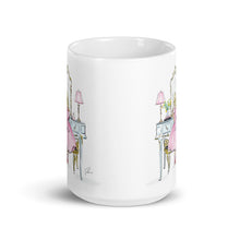 Light Blue Vanity Blonde Mug