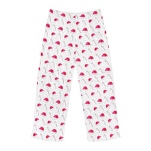 Men's Candy Cane and Santa Hats Pajama Pants