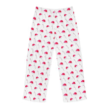 Men's Candy Cane and Santa Hats Pajama Pants