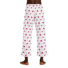 Men's Candy Cane and Santa Hats Pajama Pants