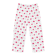Men's Candy Cane and Santa Hats Pajama Pants