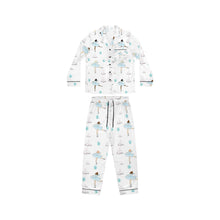 Satin Skater Pajama Set