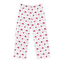 Men's Candy Cane and Santa Hats Pajama Pants