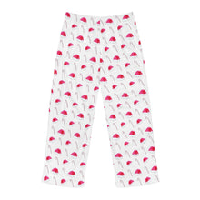 Men's Candy Cane and Santa Hats Pajama Pants