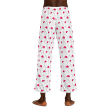 Men's Candy Cane and Santa Hats Pajama Pants