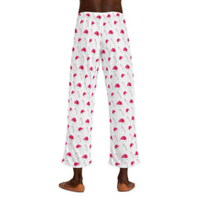 Men's Candy Cane and Santa Hats Pajama Pants