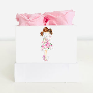 A Mother's Love - Classic Square Rose Box