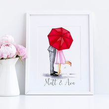 Under Your Umbrella Art Print