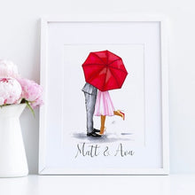 Under Your Umbrella Art Print