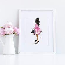 Little Pink Dress Print