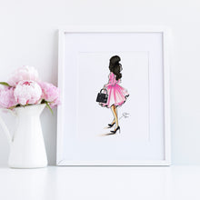 Little Pink Dress Print
