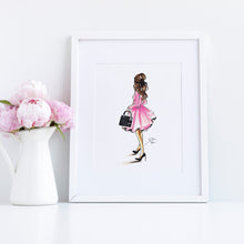 Little Pink Dress Print