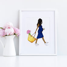 Customizable The Baby Bump Art Print