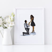 Bended Knee Art Print