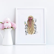 Bows and Books Print
