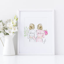Bridal Gals Art Print