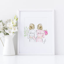 Bridal Gals Art Print