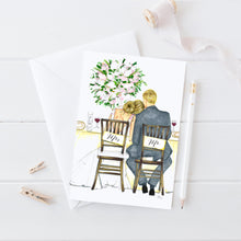 The Bride and Groom Card