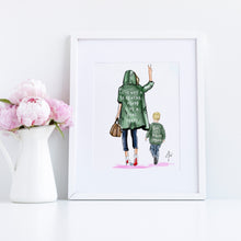 Customizable I'm A Cool Mom Art Print