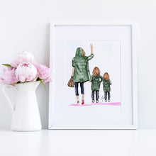 Customizable I'm A Cool Mom Art Print