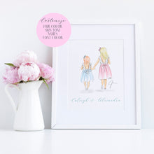 Customizable Hold My Hand Art Print