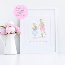 Customizable Hold My Hand Art Print