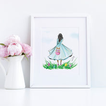 Robin's Egg Blue Print