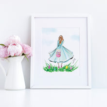 Robin's Egg Blue Print