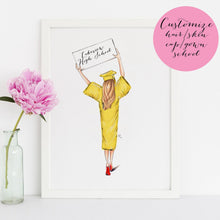 The Grad Art Print