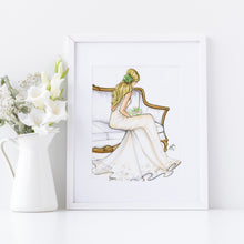 The Wedding Day Art Print