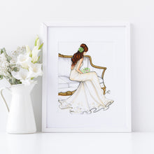 The Wedding Day Art Print